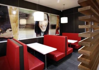 KFC hospitality fit-out