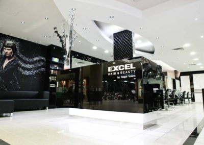 Excel Hair and Beauty commercial fit-out